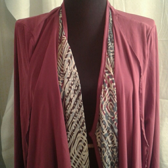 Effortless Style S Open front Cardigan Small Lagenlook Flowy Drapey Layered Look - Picture 2 of 7